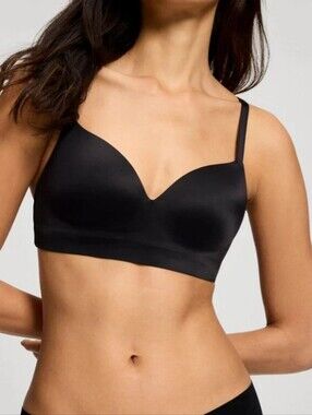 NWOT Soma Enbliss Luxe Wireless Bra with Lace Back 34DDD